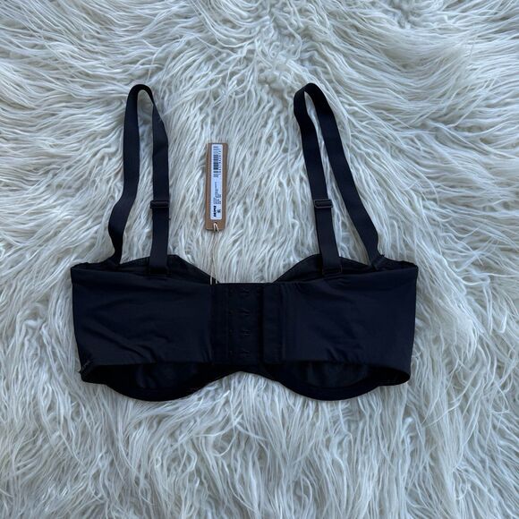 Skims No Show Unlined Demi Bra Onyx Size 34DD - Picture 6 of 10